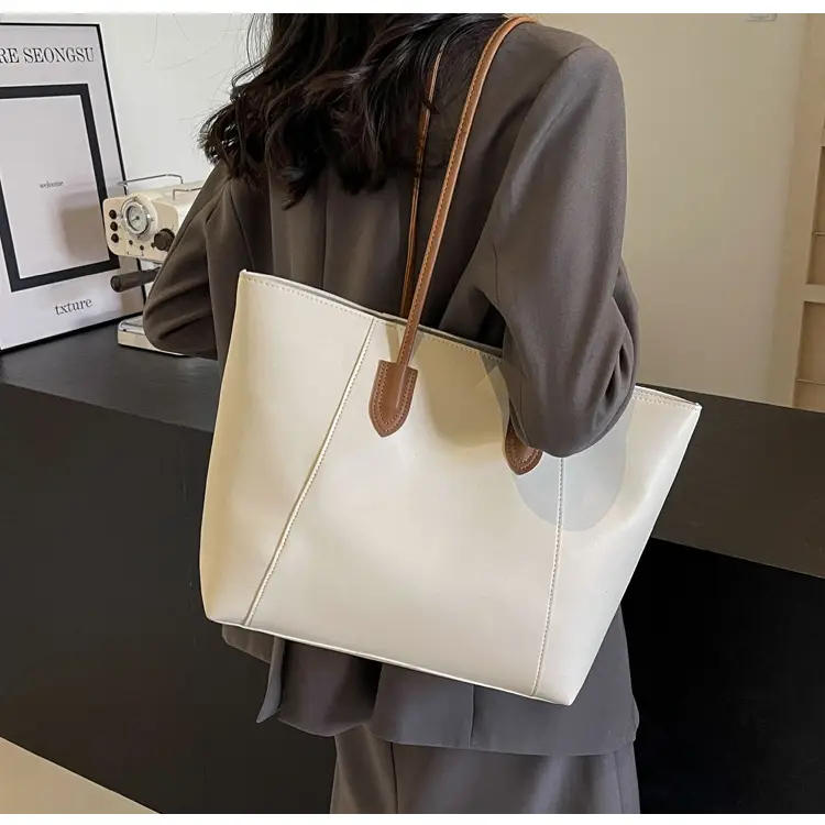 Women Crossbody Tote Bag Tan Leather 2026 — feature 29