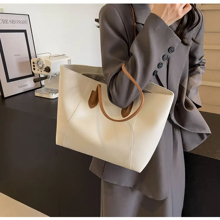 Women Crossbody Tote Bag Tan Leather 2026 — feature 30