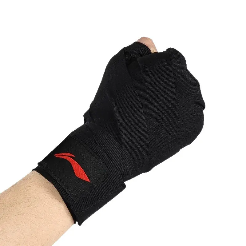 Li Ning Boxing Bandage Hand Wrap 5.3m Sanda Muay Thai Fighting Wrist Support Special Elastic Band Gloves