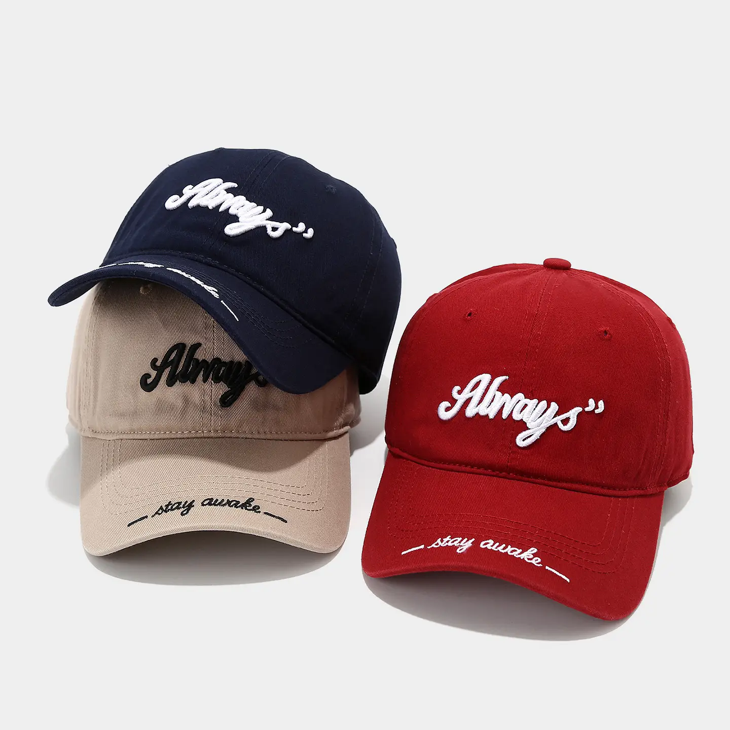 Women Embroidered Baseball Cap Brown High-Brow Sunshade - Image 9