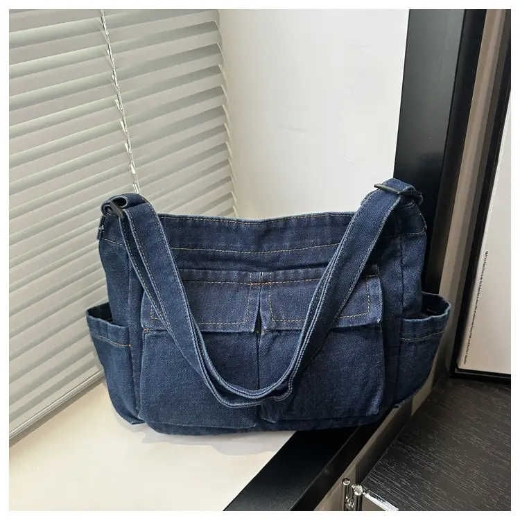 Lightweight Denim Crossbody Bag for Women — feature 20