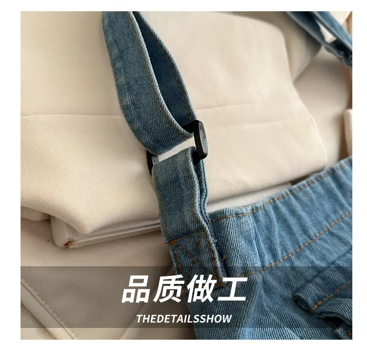 Lightweight Denim Crossbody Bag for Women — feature 3