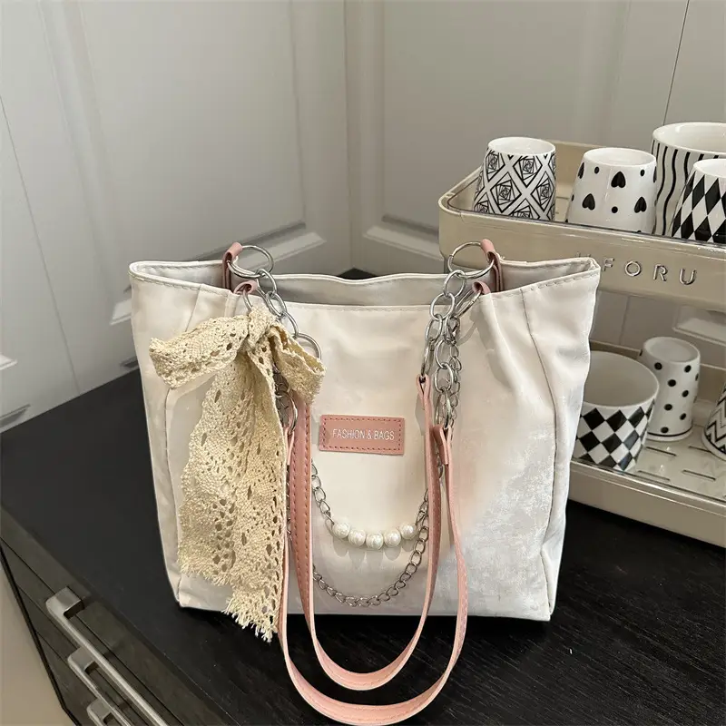 Cross-Border Women's Large Capacity Korean Style Shoulder Tote Bag - Image 2