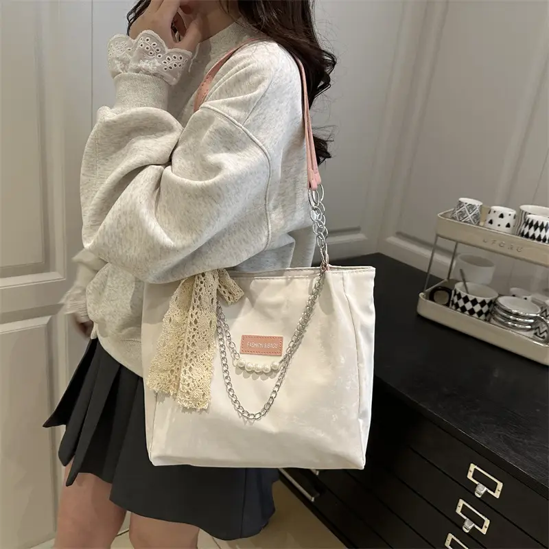 Cross-Border Women's Large Capacity Korean Style Shoulder Tote Bag - Image 3