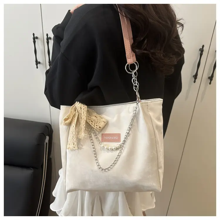 Cross-Border Women's Large Capacity Korean Style Shoulder Tote Bag — feature 12