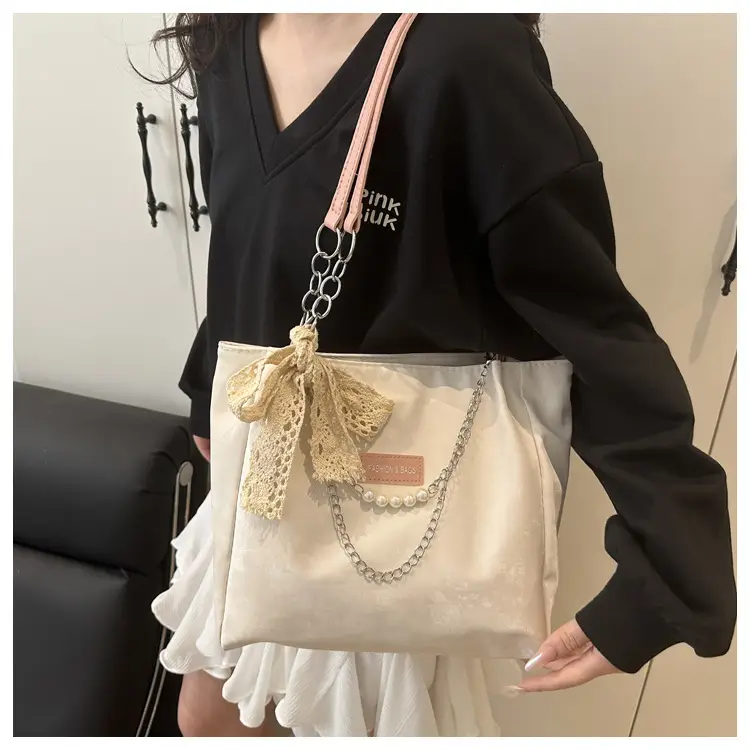 Cross-Border Women's Large Capacity Korean Style Shoulder Tote Bag — feature 14