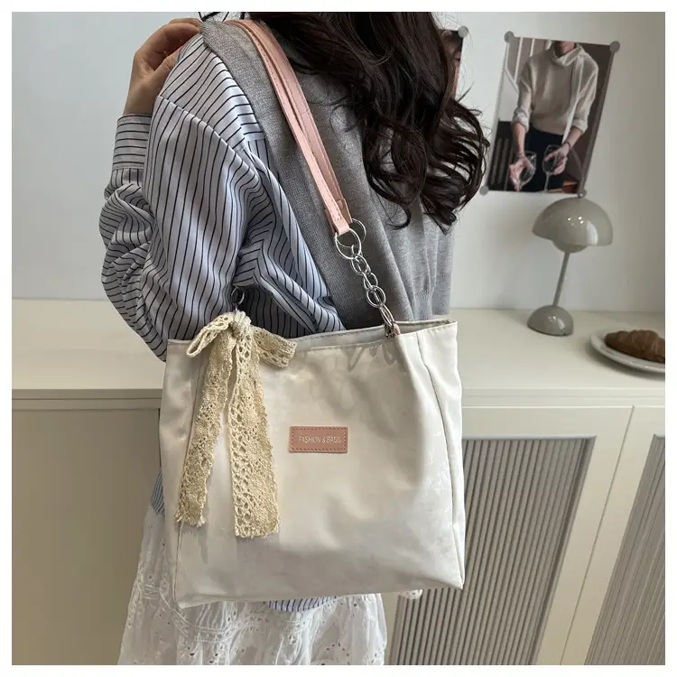 Cross-Border Women's Large Capacity Korean Style Shoulder Tote Bag — feature 19