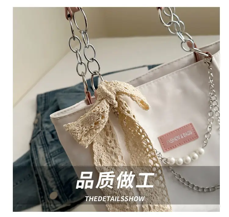 Cross-Border Women's Large Capacity Korean Style Shoulder Tote Bag — feature 4