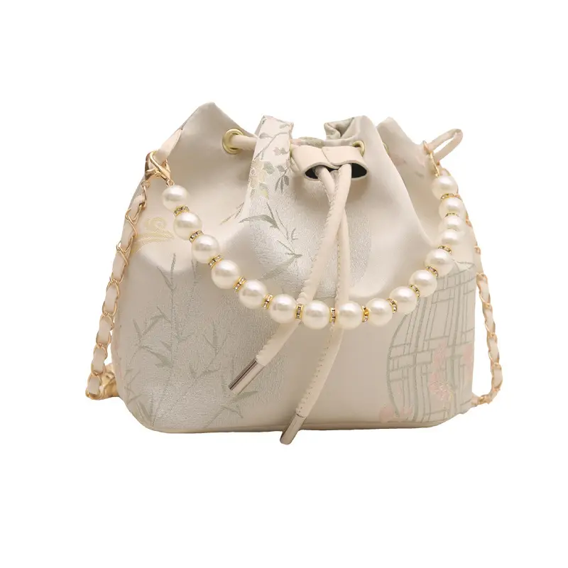 New Chinese Style Antique Embroidered Bucket Bag 2025 - Image 4