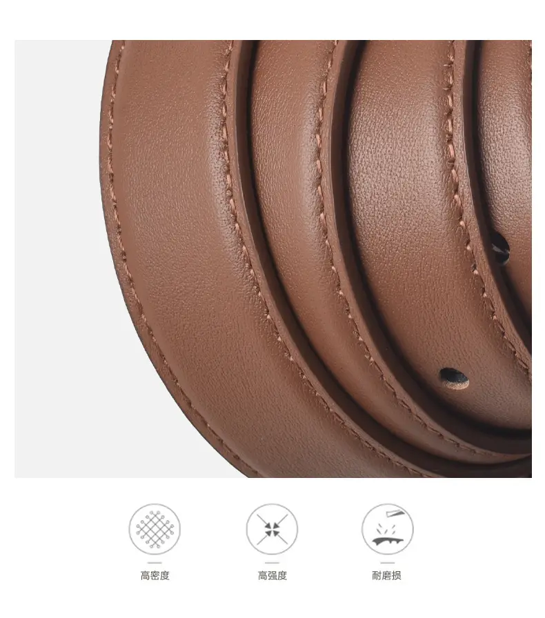 2025 Women Genuine Leather Belt Retro High-Quality Versatile Pants Belt — feature 5
