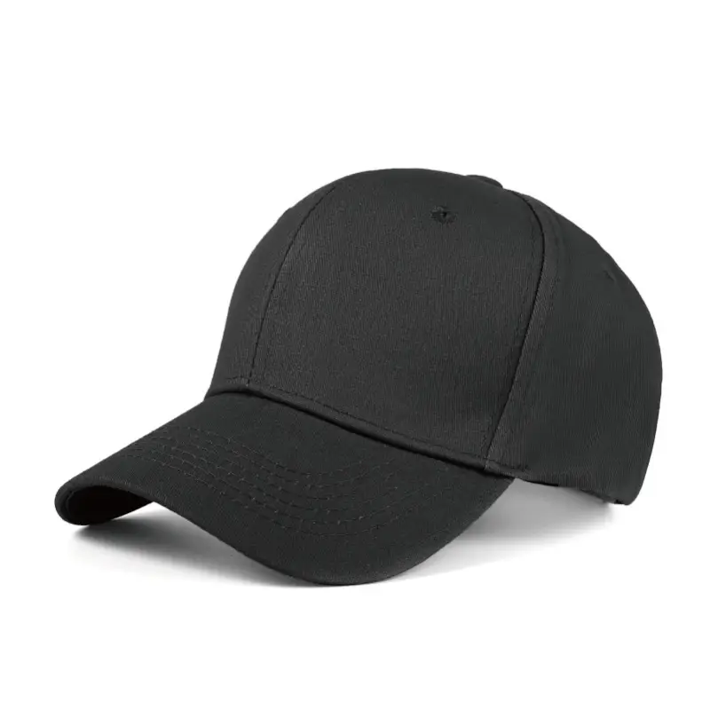 Pure Cotton Composite Baseball Cap Custom Logo Sun Hat Embroidered One-Piece Custom Unisex Trendy Brand Duckbill Cap - Image 3
