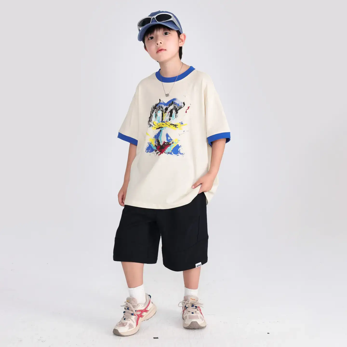 Boys Cartoon T-Shirt Shorts Set Summer 2026 - Image 4