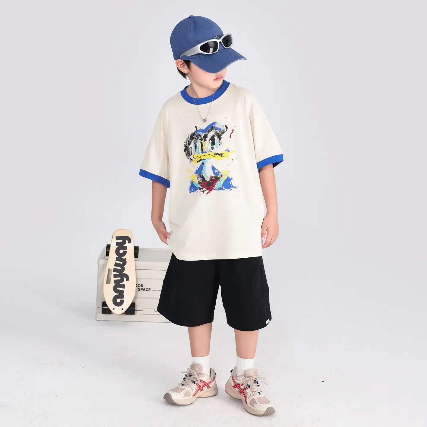 Boys Cartoon T-Shirt Shorts Set Summer 2026 - Image 5