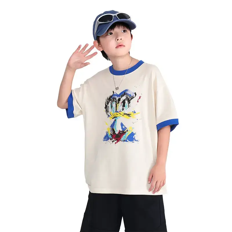 Boys Cartoon T-Shirt Shorts Set Summer 2026 - Image 6