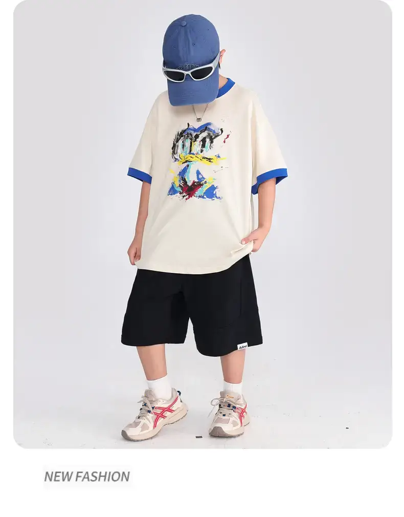Boys Cartoon T-Shirt Shorts Set Summer 2026 — feature 10