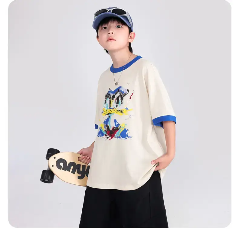 Boys Cartoon T-Shirt Shorts Set Summer 2026 — feature 12