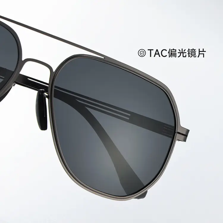 Men Polarized Anti-UV Driving Sunglasses Black