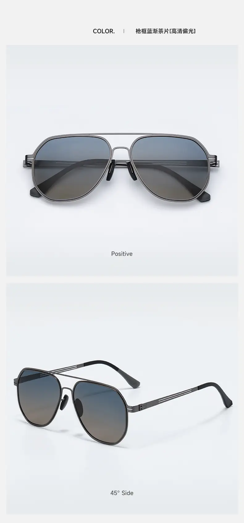 Men Polarized Anti-UV Driving Sunglasses Black — feature 10