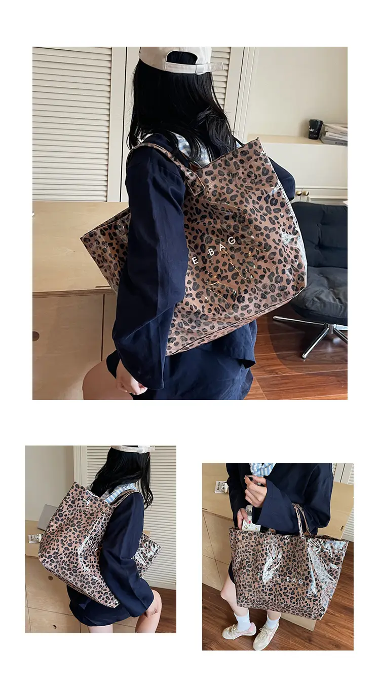 Cross-Border Leopard Print Tote Bag for Women — feature 10