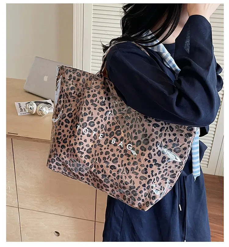 Cross-Border Leopard Print Tote Bag for Women — feature 2