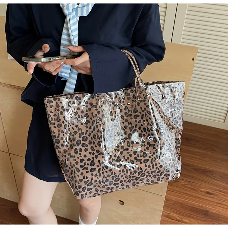 Cross-Border Leopard Print Tote Bag for Women — feature 23