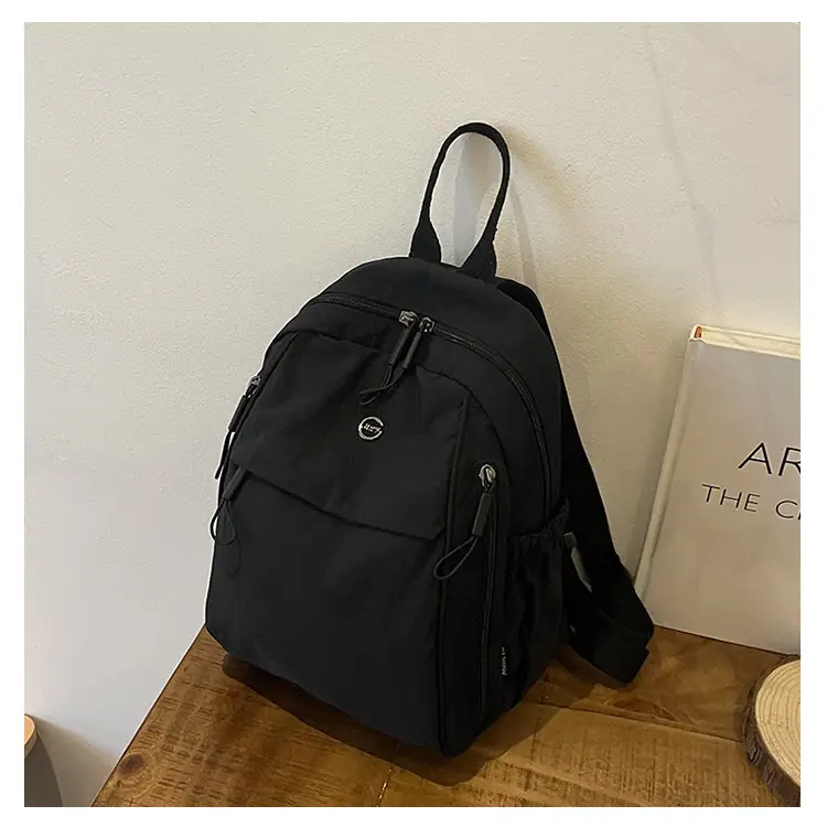 Yellow Oxford Cloth Crossbody Backpack for Women — feature 26