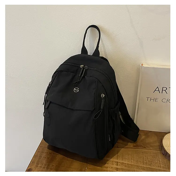 Yellow Oxford Cloth Crossbody Backpack for Women — feature 27