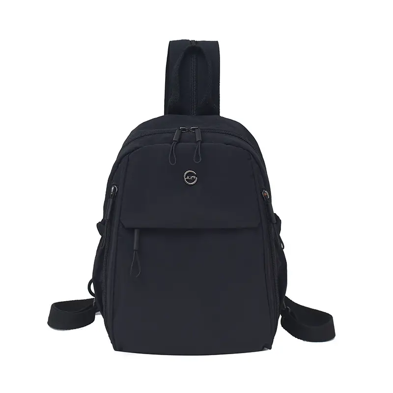 Yellow Oxford Cloth Crossbody Backpack for Women