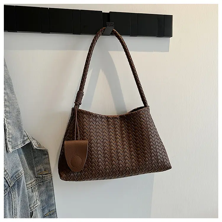 Blue Hand-Woven Shoulder Bag for Women — feature 28
