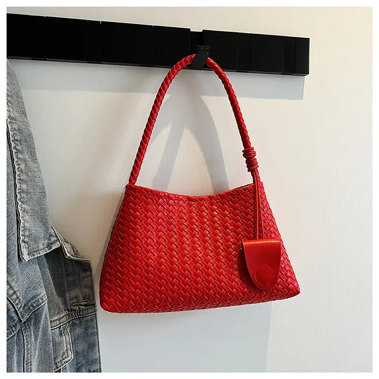 Blue Hand-Woven Shoulder Bag for Women — feature 29