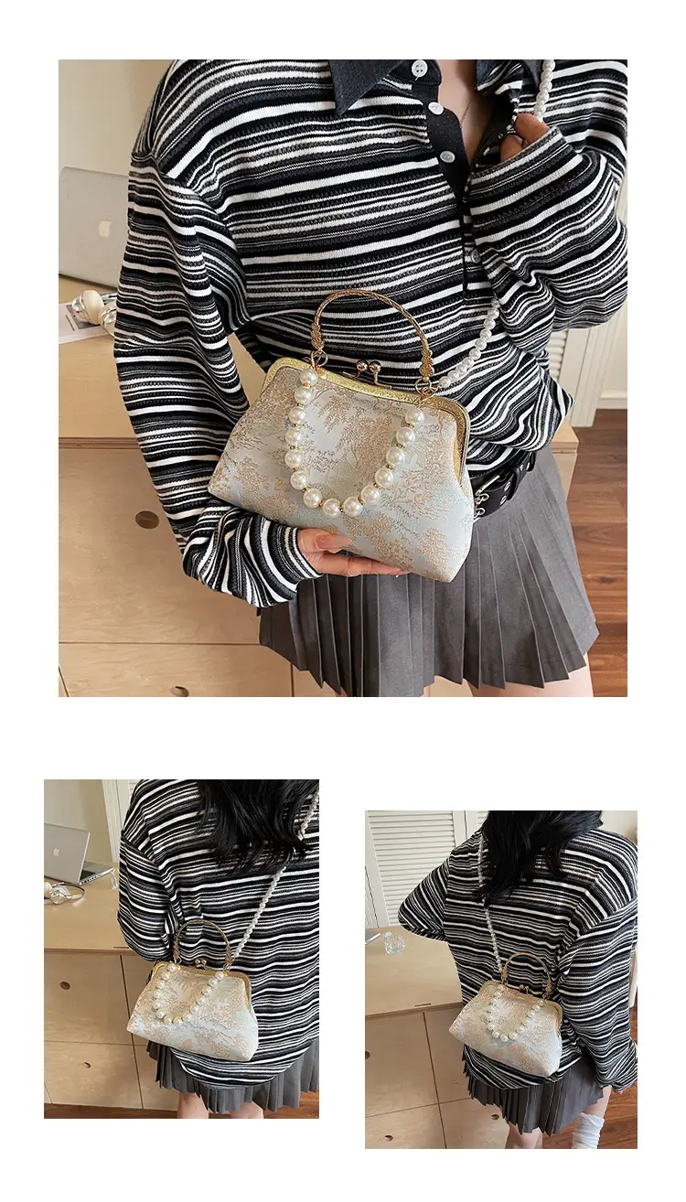 2025 Pearl Embroidery Chinese Style Shoulder Crossbody Bag — feature 9