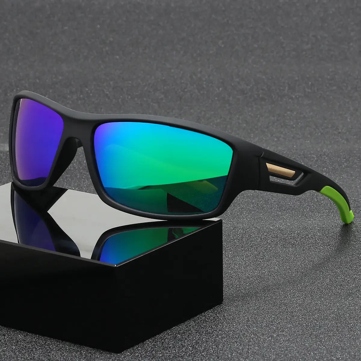 Men Polarized Sunglasses European American Outdoor Sports Cycling Glasses - Image 8
