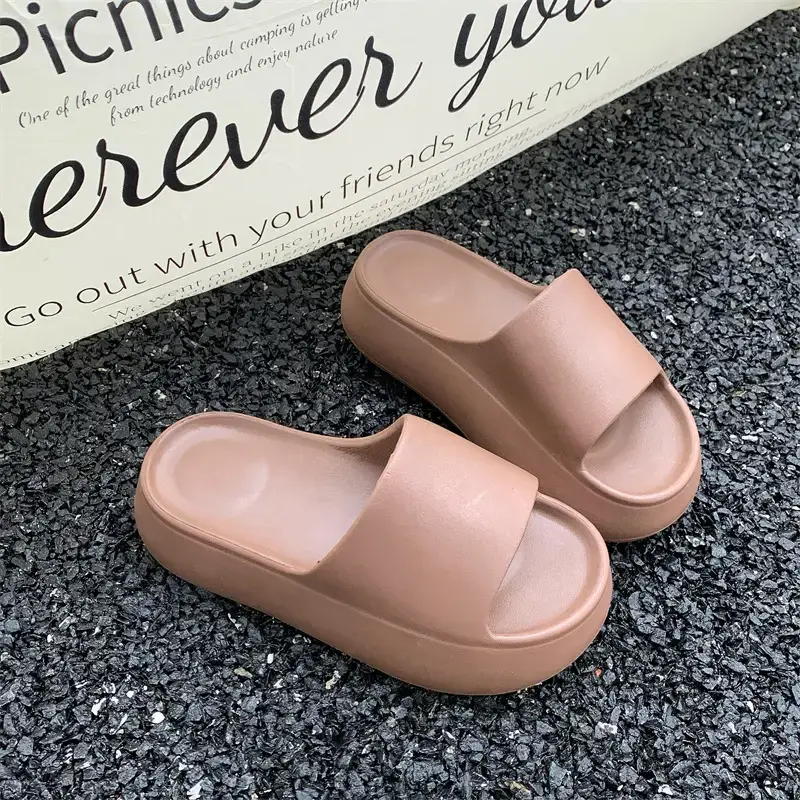 Girls Elastic EVA Flip Flops Black Summer 2025 - Image 4