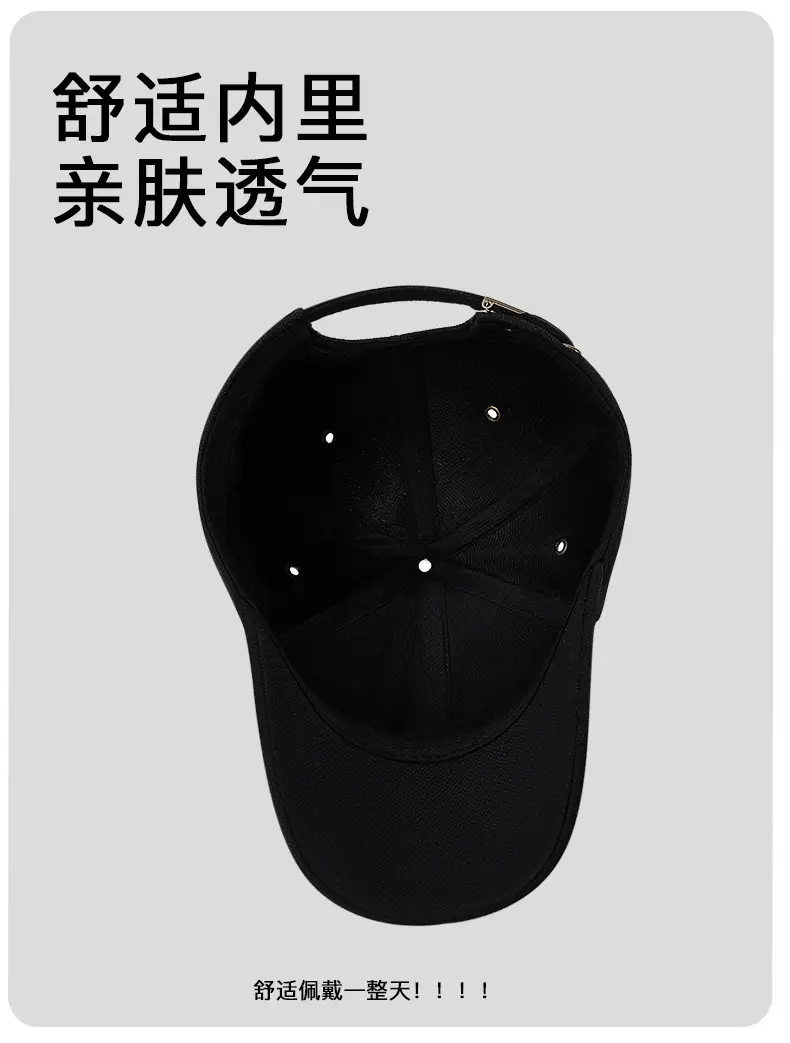 Seiko Baseball Cap Pineapple Light Board Copper Buckle Eyelet Peaked — feature 10