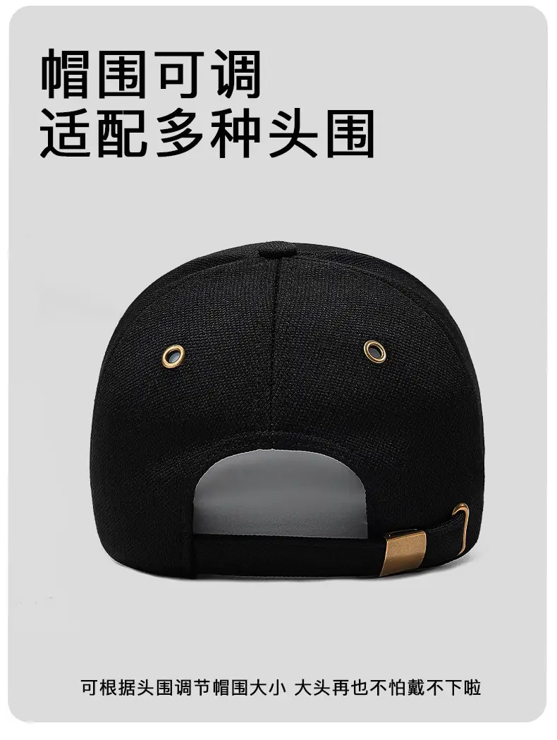 Seiko Baseball Cap Pineapple Light Board Copper Buckle Eyelet Peaked — feature 9