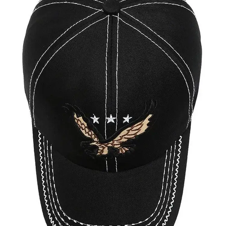 Black Embroidered Baseball Cap for Women 2026 - Image 6