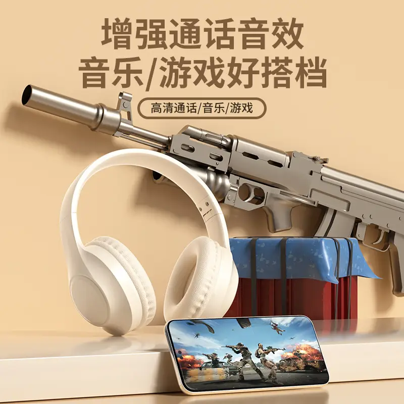 Over-Ear Bluetooth Headset with Noise Cancellation & Long Battery - Image 6