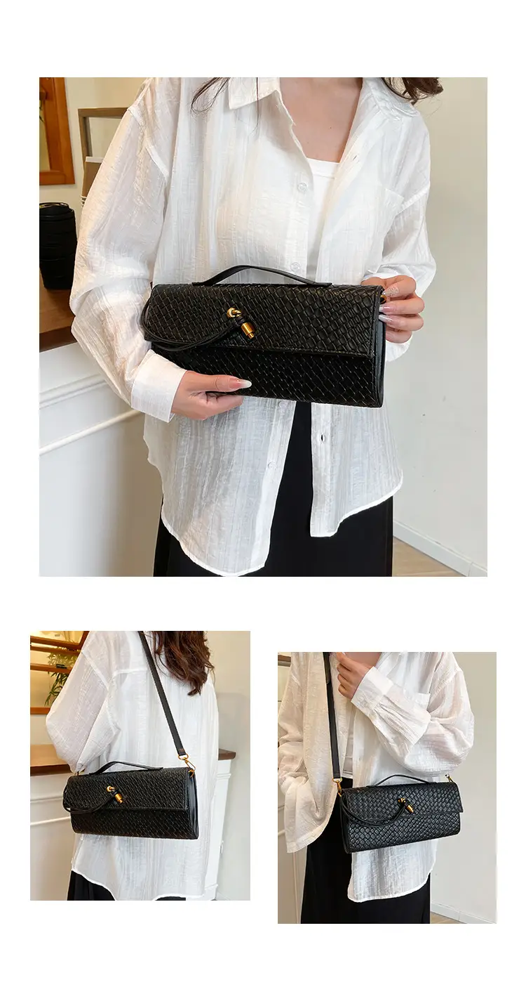 Gold Woven Crossbody Bag for Women 2025 — feature 12