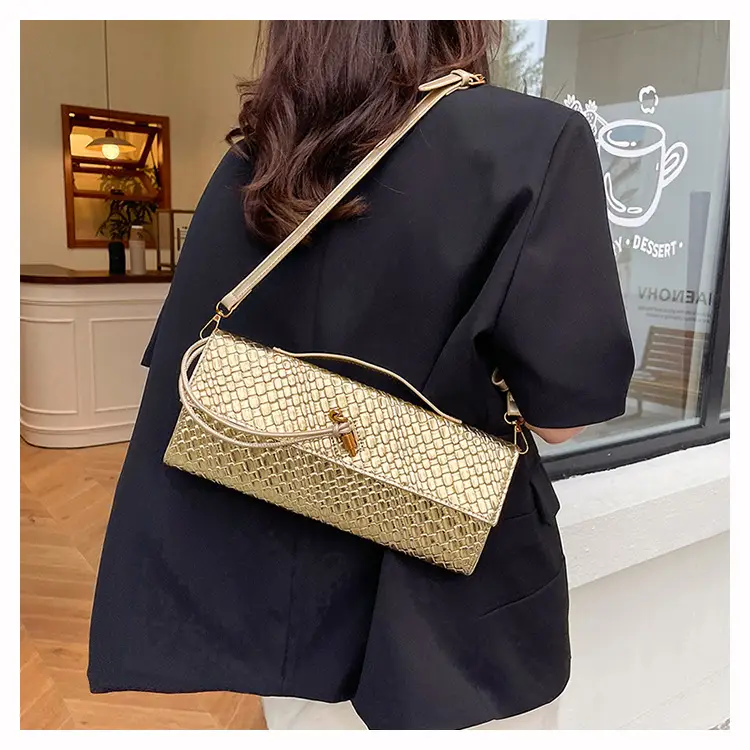 Gold Woven Crossbody Bag for Women 2025 — feature 19