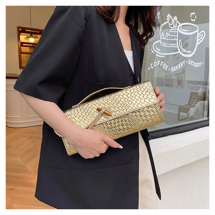 Gold Woven Crossbody Bag for Women 2025 — feature 21