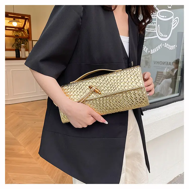 Gold Woven Crossbody Bag for Women 2025 — feature 22