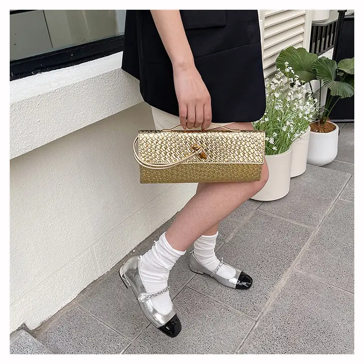 Gold Woven Crossbody Bag for Women 2025 — feature 25