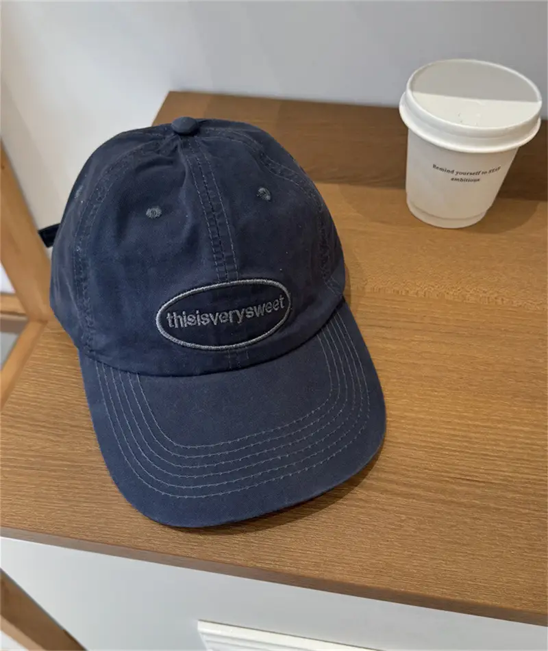 Women Beige Face-Slimming Baseball Cap