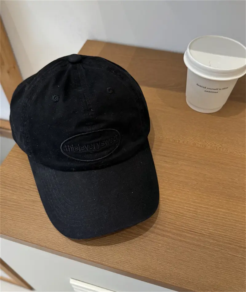 Women Beige Face-Slimming Baseball Cap