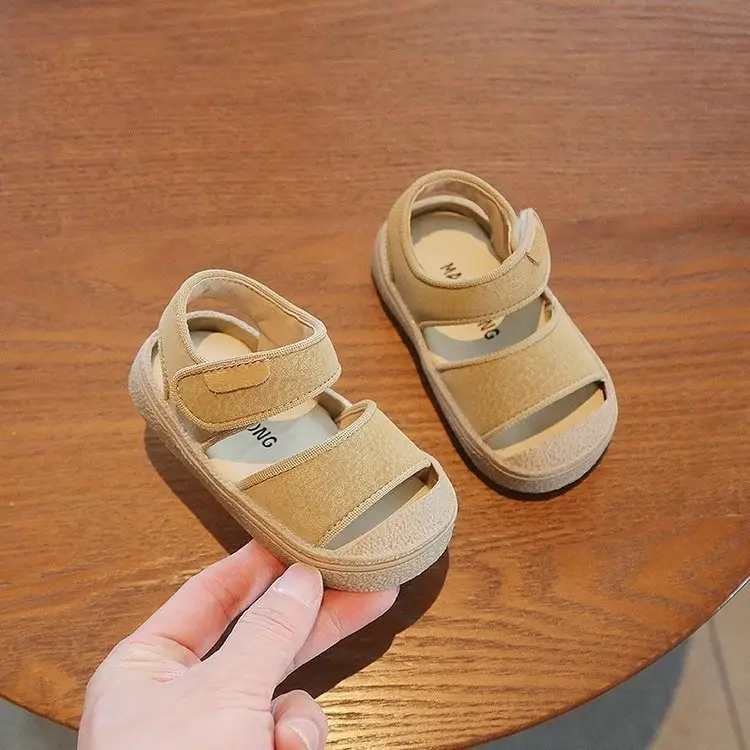 2025 Summer New Baby Sandals Anti-Kick Soft Sole