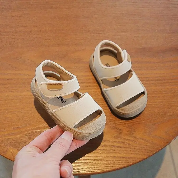 2025 Summer New Baby Sandals Anti-Kick Soft Sole