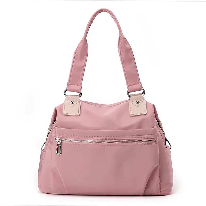 Blue Large Capacity Shoulder Bag for Women - Image 3