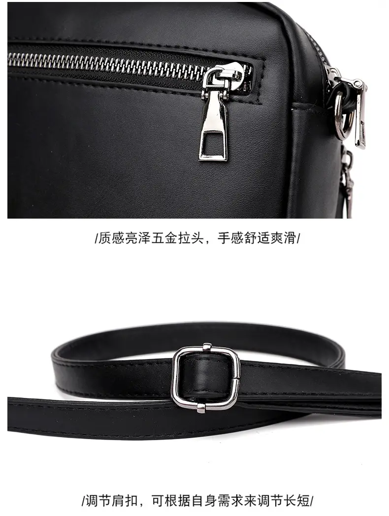 Women's Black Quilted Shoulder Crossbody Bag 2025 — feature 19