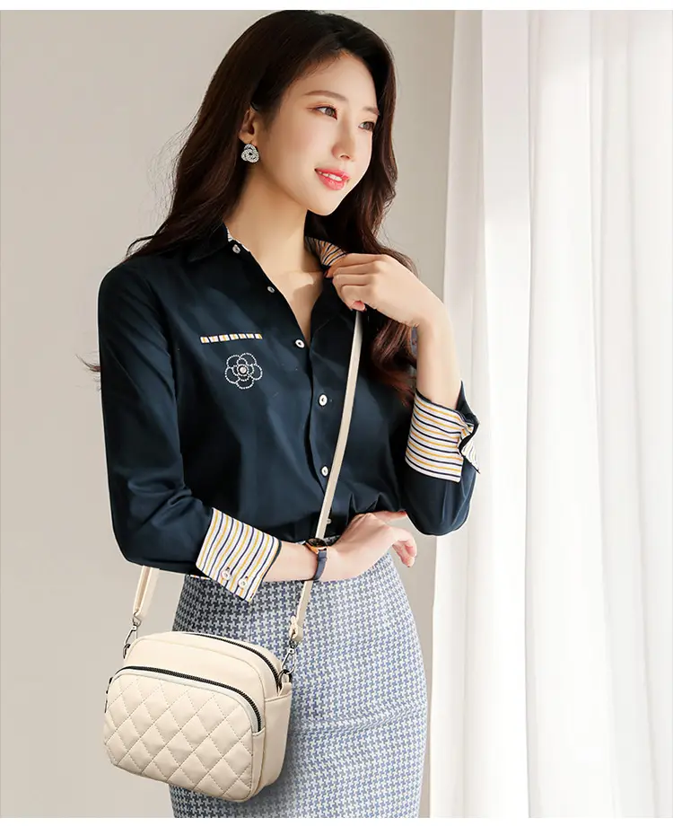Women's Black Quilted Shoulder Crossbody Bag 2025 — feature 8