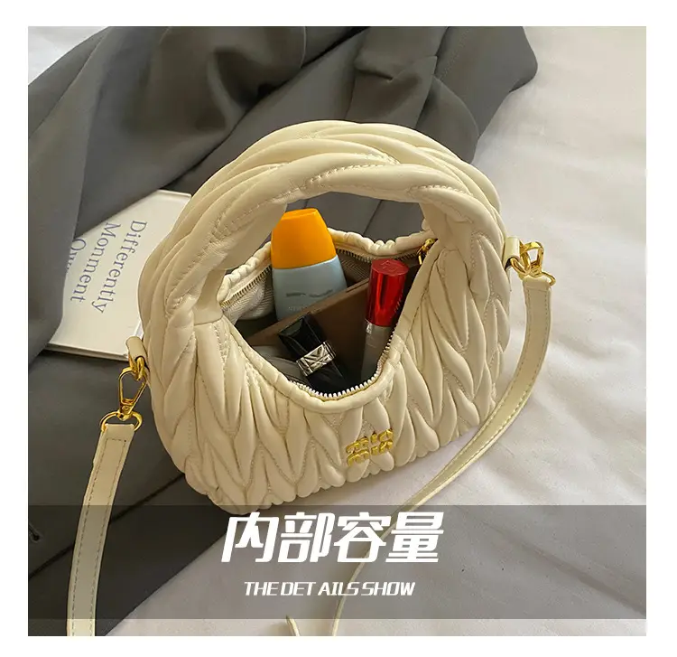 Red Pleated Crossbody Bag for Women 2025 — feature 12